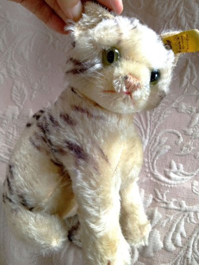 画像1: ヴィンテージの猫さん 　SUSI　シュタイフ　キャット　