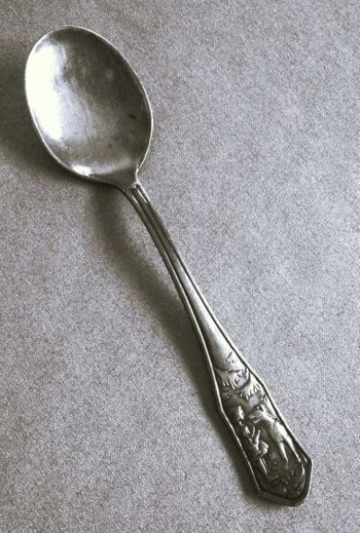 画像2:  赤ずきんちゃんのスプーン 　銀の匙　シルバー