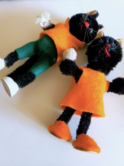 画像3: 黒猫のペア    シュコー社　ジャーマンアンティーク  
