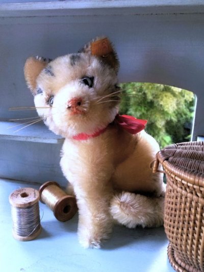 画像1: シュタイフの猫さん　SUSI　キャット　１９３６年復刻