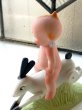 画像3: うさぎの背に乗って　ローズオニール　アクションキューピー　ビスク　ドイツ　 (3)