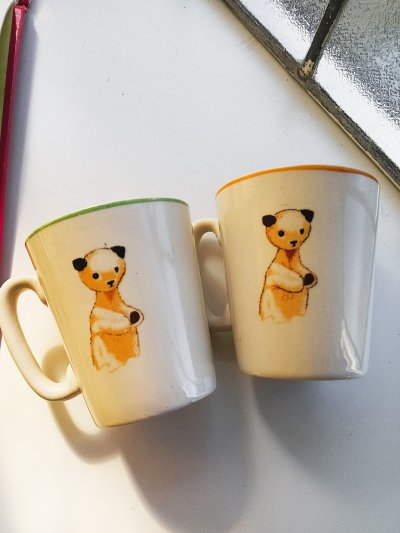 画像1: スーティーのマグカップ　SOOTY　BEAR 　from LONDON 