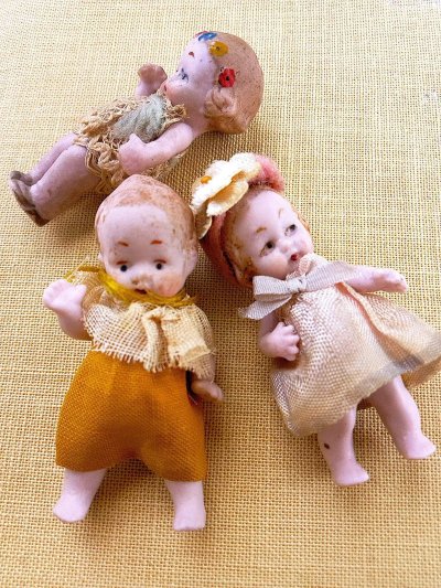 画像2: オールビスクの子どもたち　ミニチュアドール　７、２ｃｍ　ドイツ　HERTWIG　　　　