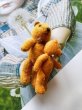 画像2: ミニチュアベア　ブラウンフエルト　ハンドメイド　２点セット (2)