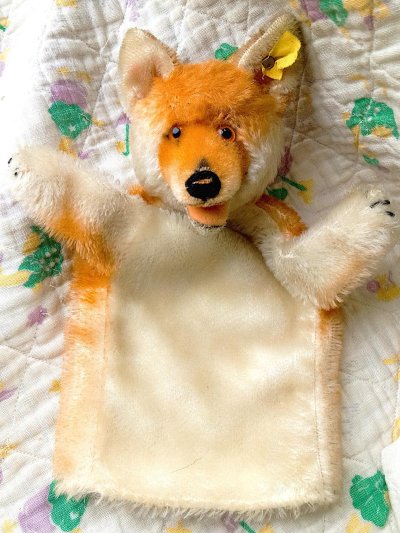 画像2: シュタイフのキツネ　指人形　ヴィンテージ　パペット