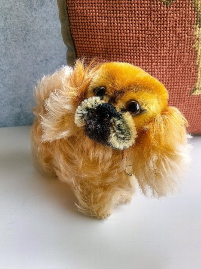画像2: ペキニーズ　　シュタイフ　ヴィンテージドッグ　