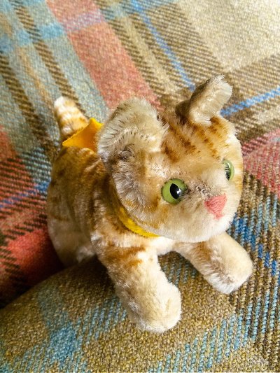 画像1: 猫のタプシー　TAPSY　シュタイフ　キャット　１１ｃｍ