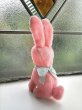 画像3: レトロなうさぎ　さくら色　海を渡ったジャパンラビット　１１ｃｍ (3)