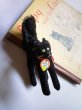画像4: ベルベットの黒猫　トムキャット　シュタイフ　１０ｃｍ　 (4)
