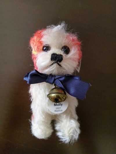 画像2: 子犬のモリー　MOLLY　小さいサイズ１０ｃｍ　シュタイフ　限定版　１９２７年