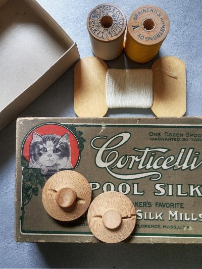 画像3: 猫さんマークの糸・ボックスセット　CORTICELLI　コレクション　
