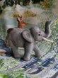 画像1: サバンナの動物　象　ワグナー　WAGNER　kunstlerschutz　ハンドメイドアニマル (1)