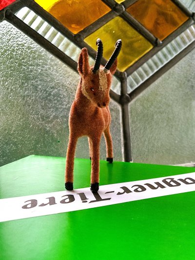 画像3: アルプスの動物　シャモア　WAGNER　ワグナー　ハンドメイドアニマル