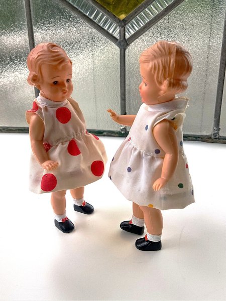 画像2: 青い目の巻き毛の女の子　ドイツ生まれのリジードール　 ２． (2)