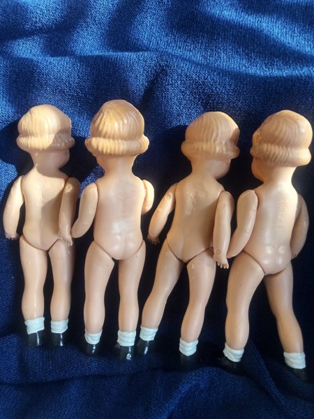 画像5: ドイツのプラスティックドール　Lissi doll　セット　リジードール　 (5)