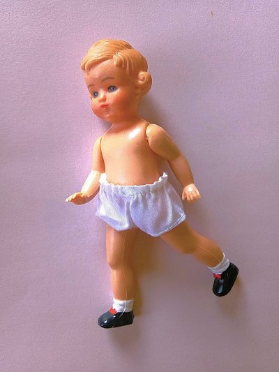 画像2: ドイツのプラスティックドール　Lissi doll　リジードール　巻き毛の女の子　A