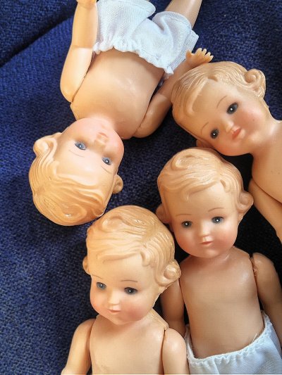 画像2: ドイツのプラスティックドール　Lissi doll　セット　リジードール　