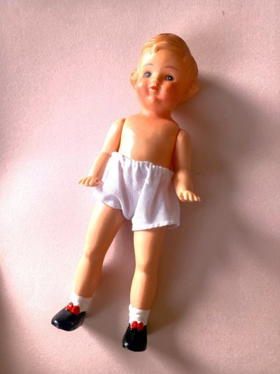 画像2: ドイツのプラスティックドール　Lissi doll　リジードール　巻き毛の女の子　B