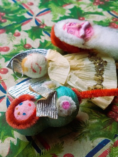 画像1: サンタ・エンゼル　シーズンオーナメント　ヴィンテージ　