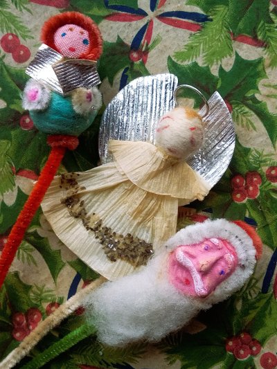 画像2: サンタ・エンゼル　シーズンオーナメント　ヴィンテージ　