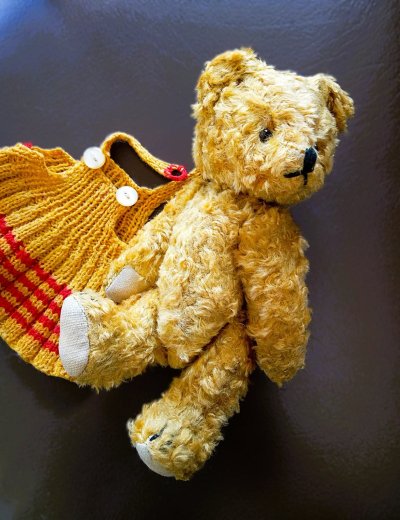 画像1: はちみつ色のこぐま　ヴィンテージ　ポーリッシュベア　５０年代