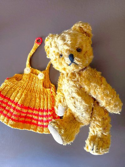 画像2: はちみつ色のこぐま　ヴィンテージ　ポーリッシュベア　５０年代