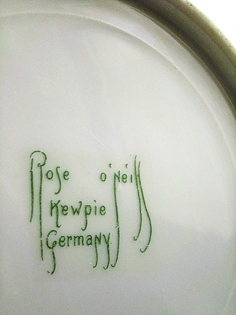 ドイツ製 キューピーの絵皿 ローズオニール アンティークプレート - SNAP