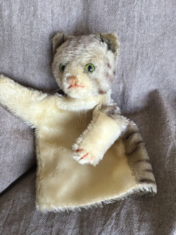 指人形 猫のパペット シュタイフ ６０年代 ヴィンテージ - SNAP