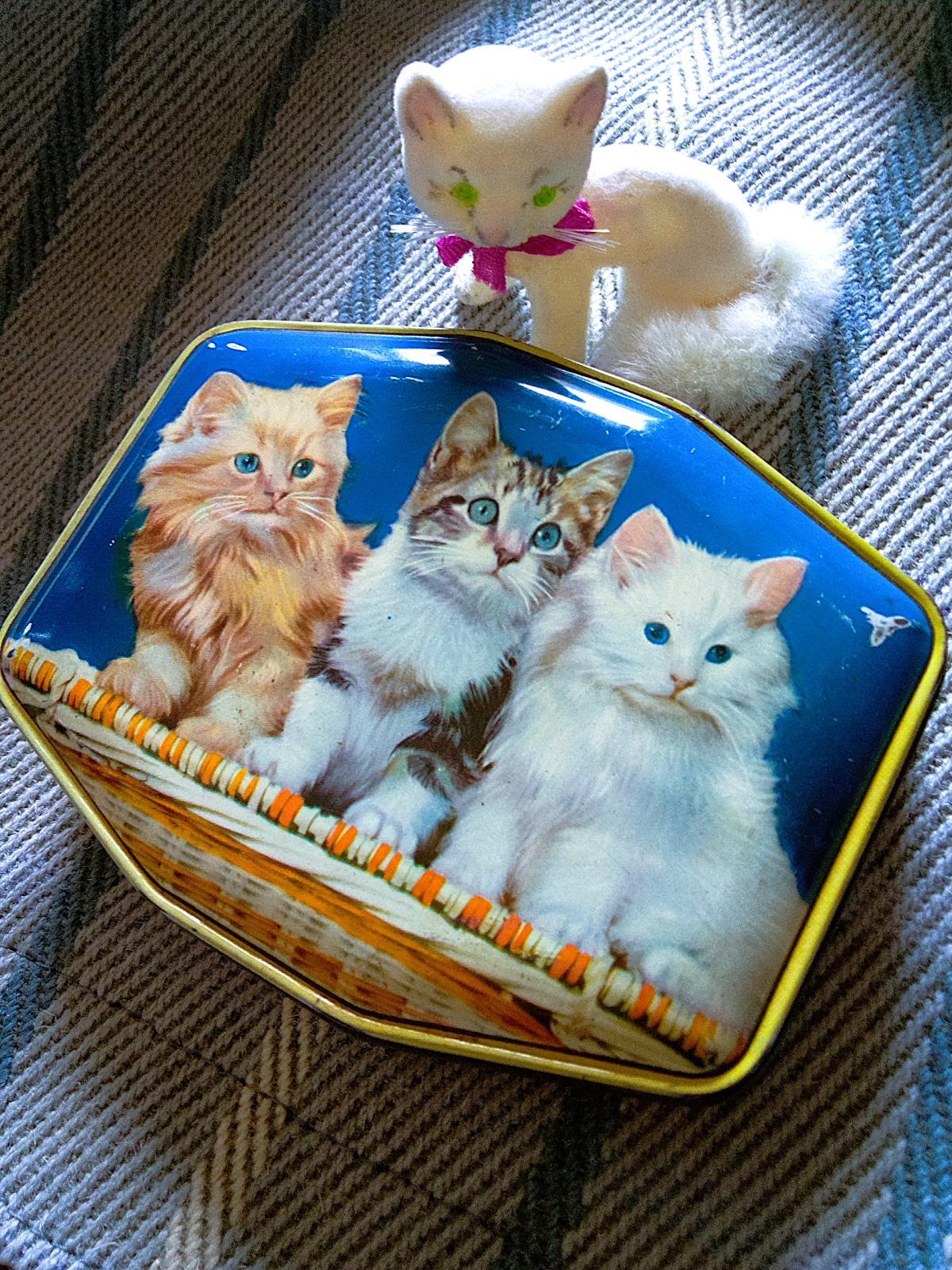 3びきの子猫 イギリスのトフィー缶 ヴィンテージ - SNAP