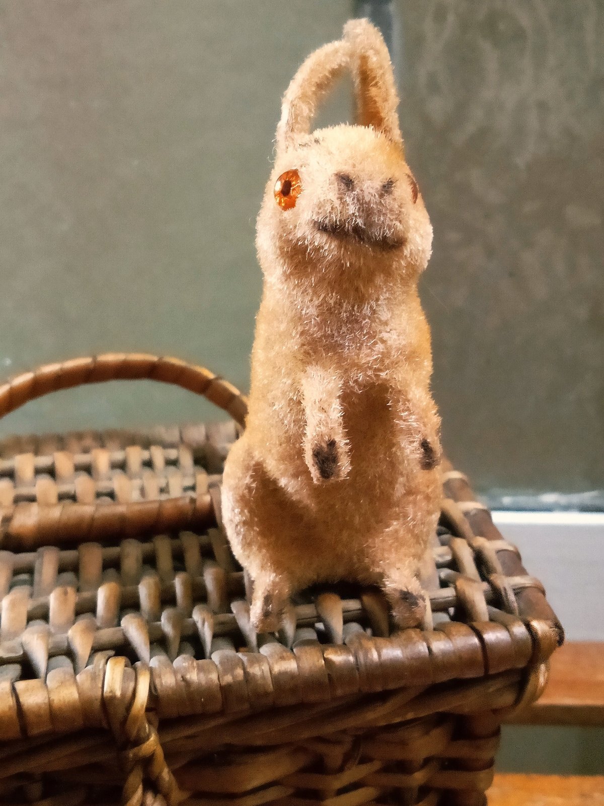 アンティーク うさぎ　Kunstlerschutz ワグナー　西ドイツ　② アンティーク うさぎ Kunstlerschutz ワグナー 西ドイツ